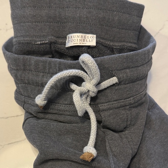 BRUNELLO CUCINELLI Men's Track Suit w Quarter-Zip Sweater - Picture 4 of 5